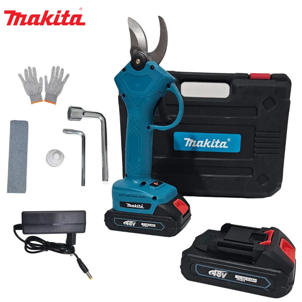 CISEAUX MAKITA AVEC 2 BATTERIES