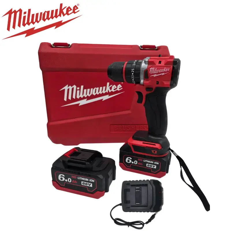 VISSEUSE BRUSHLESS AVEC 2 BATTERIES 6 A.H MILWAUKEE SH16-3 