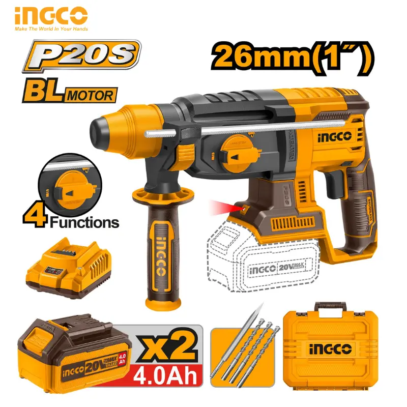MARTEAU 20V 4.0AH INGCO CRHLI202287