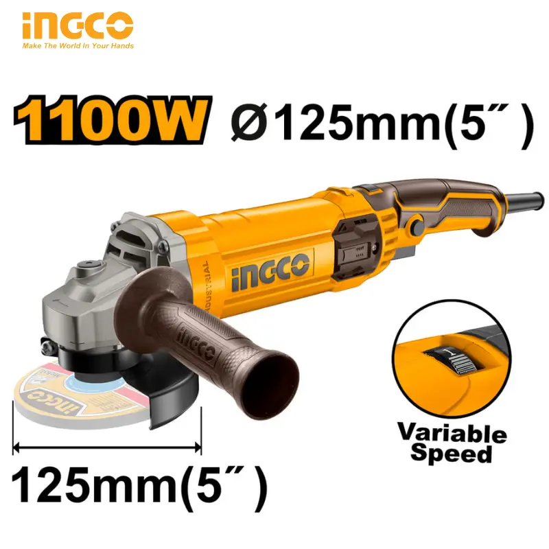 MEULE A DISQUE INGCO 1100W AVEC VARIATEUR  AG1100385 