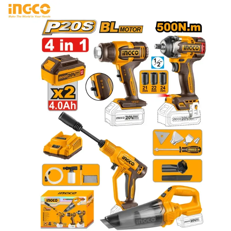 CORDLESS 4PCS COMBO KIT COSLI250208