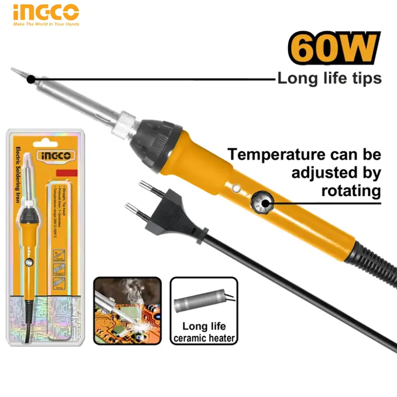 FER À SOUDER ÉLECTRIQUE INGCO 60W SI016831
