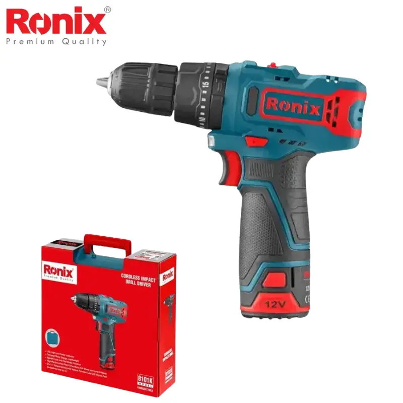 VISSEUSE 12V 2 BATTERIES RONIX 