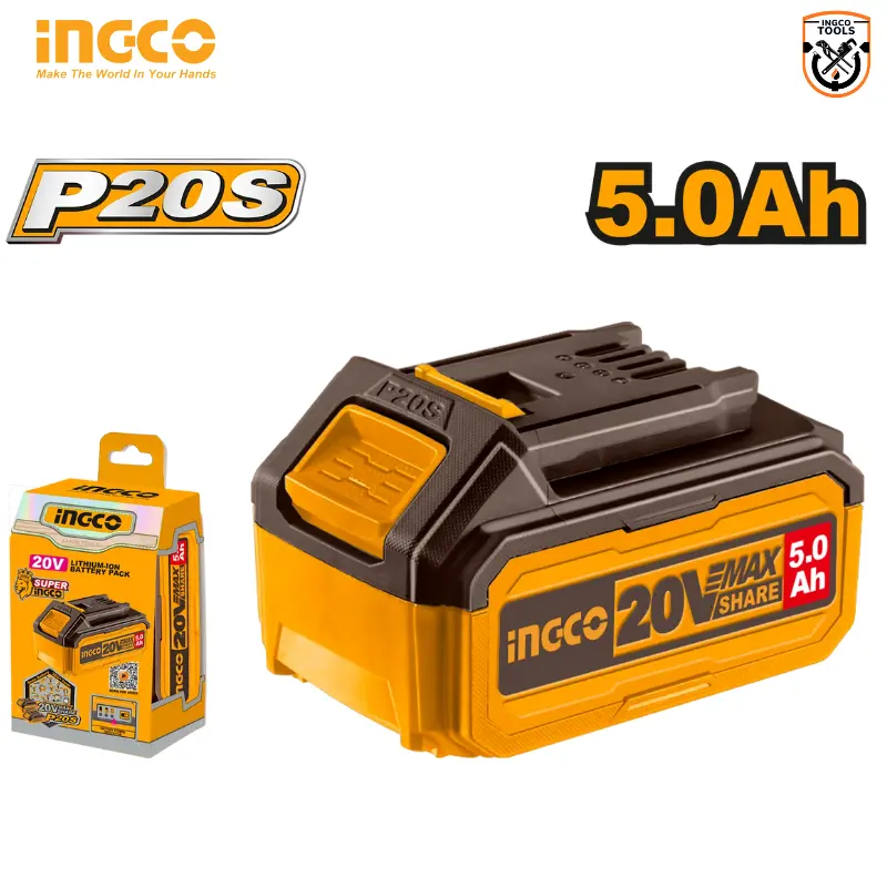 BATTERIE 20V 5.0AH INGCO FBLI20031
