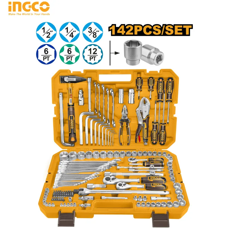 ENSEMBLE D'OUTILS 142PCS INGCO HKTHP21421