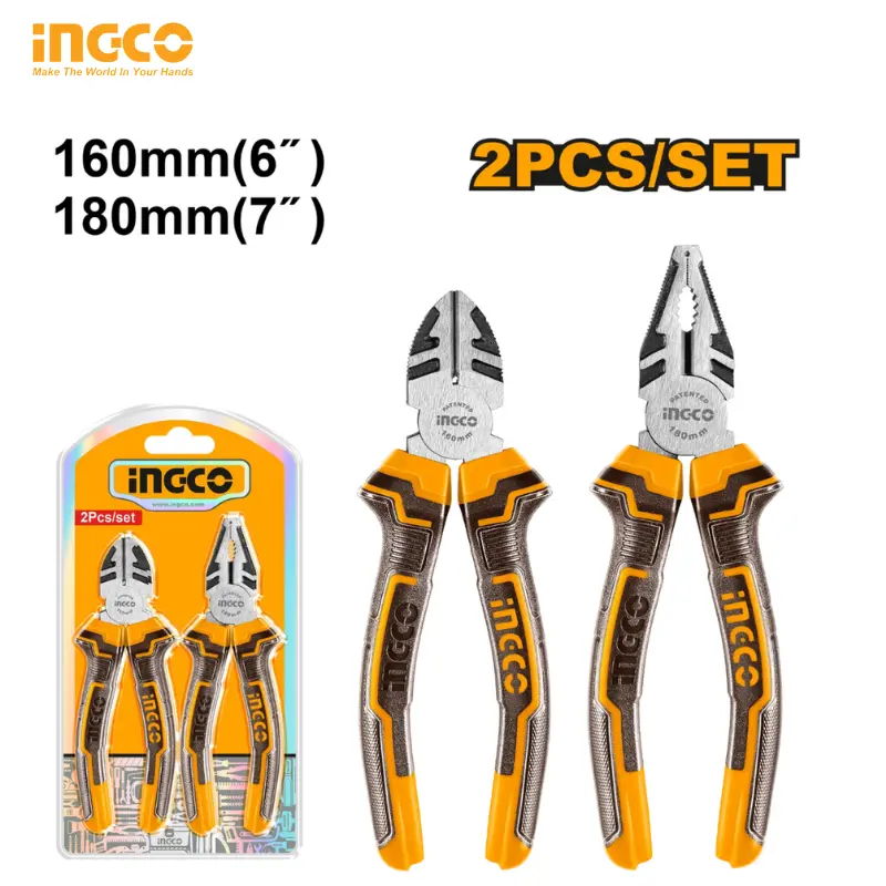 ENSEMBLE DE 2 PINCES INGCO HKPS08216