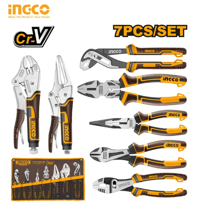 PACK 7PCS PINCES INGCO COS23036