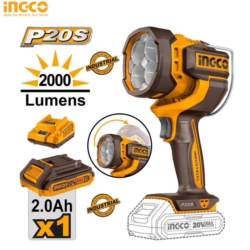 LAMPE DE TRAVAIL SANS FIL CWLI20881