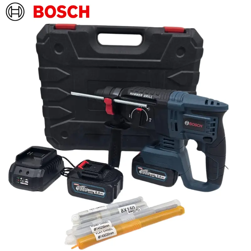 MARTEAUX PERFORATEUR SANS FIL 2 BATTERIES 198V BOSCH